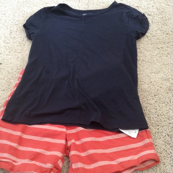 GAP Other - Gap kids navy top size 10 L shorts size 10